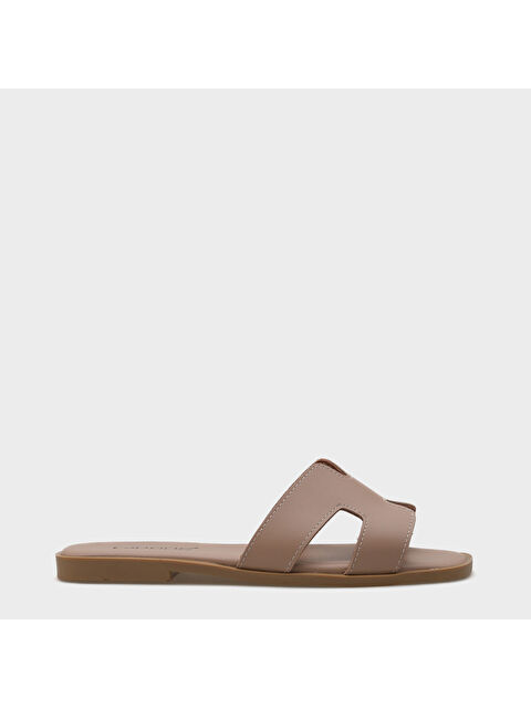 Capone Outfitters Cilt Halsey Kadın Terlik - S000106772-26411