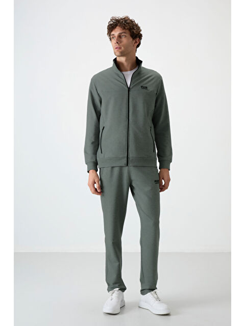 Air Jones Troy Çağla Standart Kalıp Erkek Eşofman Takım - 85196 - S000080410-14939