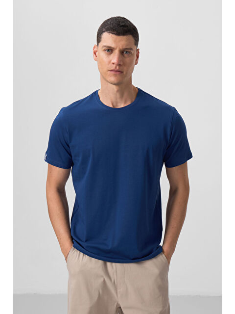 Tommylife Parlament Erkek Basic Kısa Kol Standart Kalıp O Yaka Tişört - 87911 - S000027112-1342