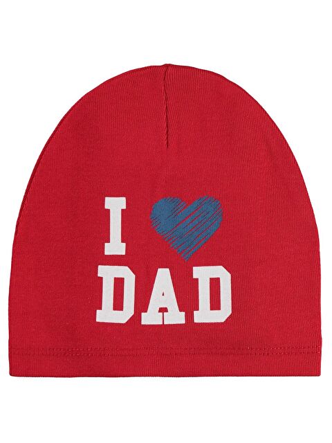 Albimama I Dad 2-5 Yaş Çocuk Kız Bere - Kırmızı Standart - S000202499-20045