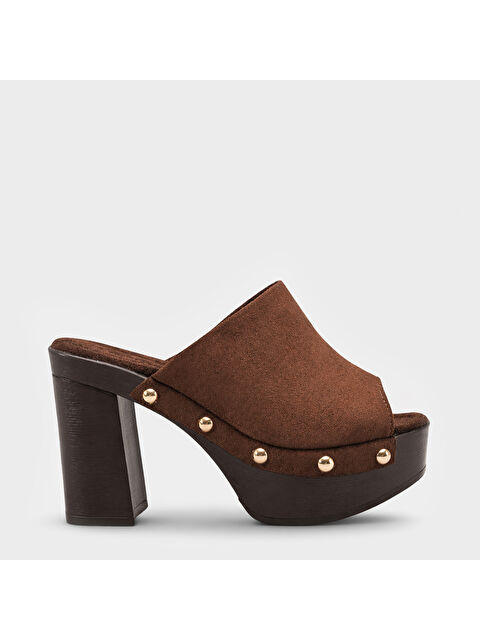 Capone Outfitters Cornelle Platform Tek Bantlı Kadın Sabo Terlik - S000516893-19413