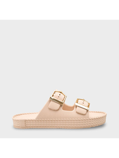 Capone Outfitters Jolyn Eva Çift Tokalı Kadın Terlik - S000516881-19928