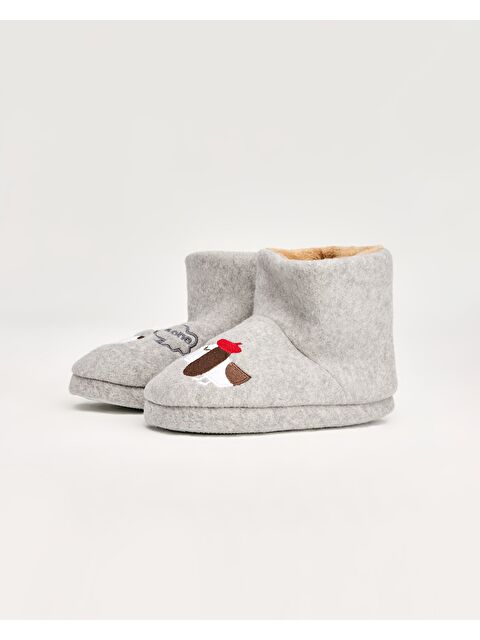 Chirpy Kadın Köpek Figürlü Panduf - DEGG - S000244983-20600