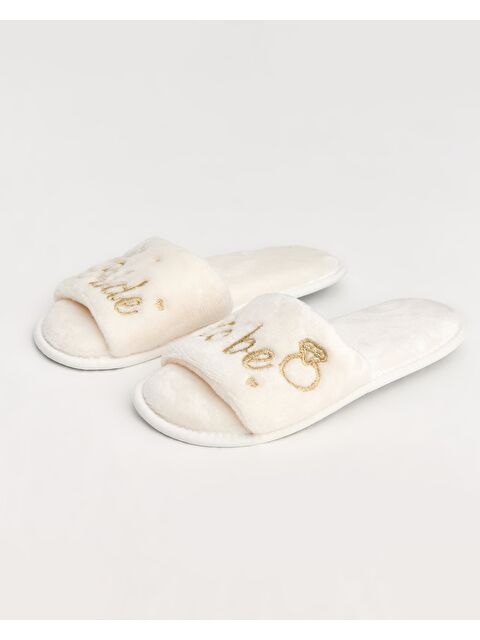 Chirpy Kadın Gelin Terliği - BRIDE TO BE - S000244864-20063