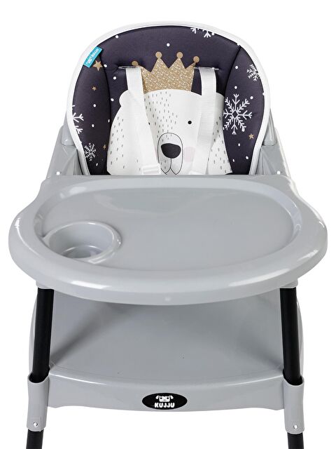 KUJJU Platin 3 in 1 Mama Sandalyesi - Krem Gri - S000207709-19966