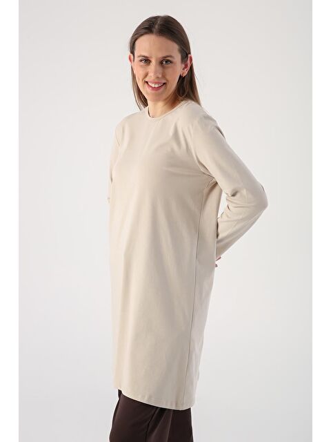 ALLDAY Taş Basic Pamuklu Süprem Sweat Tunik - S000037424-25636