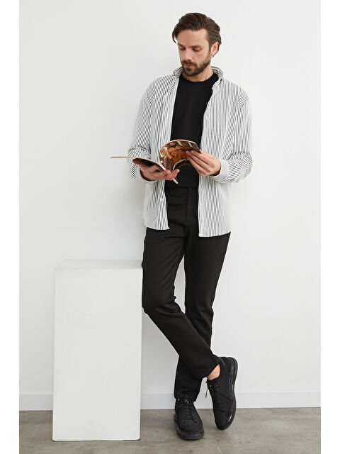 Fullamoda Fermuarlı Slim Fit Jean