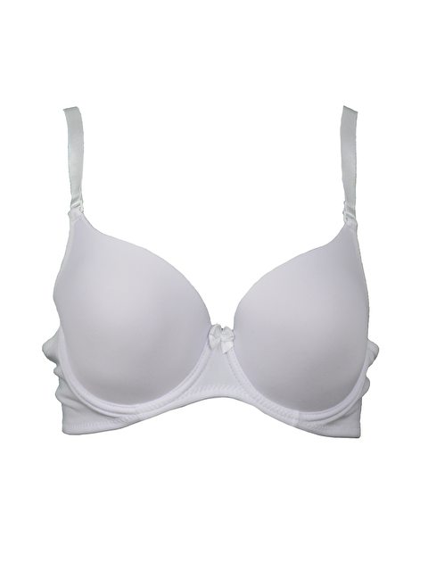 C&City Desteksiz Kulaklı Sütyen C11720 Beyaz - S000222143-20063