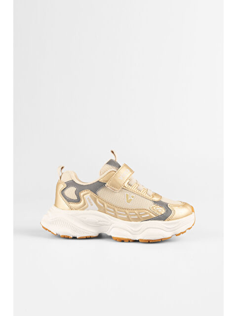 Vicco Tag Basic Kız Çocuk Altın Spor Ayakkabı - S000365430-20076