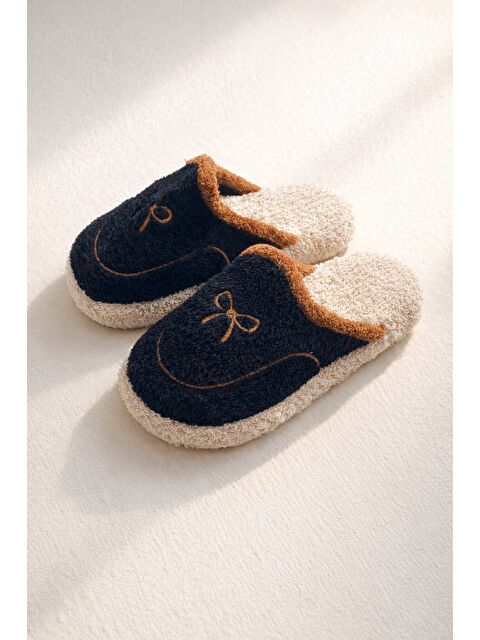 MODAFRATO AMORE Kapalı Kadın Ev Terliği Günlük Rahat Kışlık Terlik - S000481324-19351