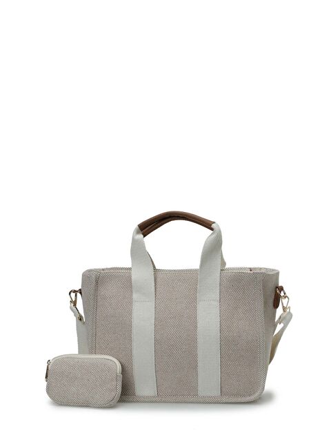 Polaris KTN BZK EL 6FX Bej Kadın El Çantası