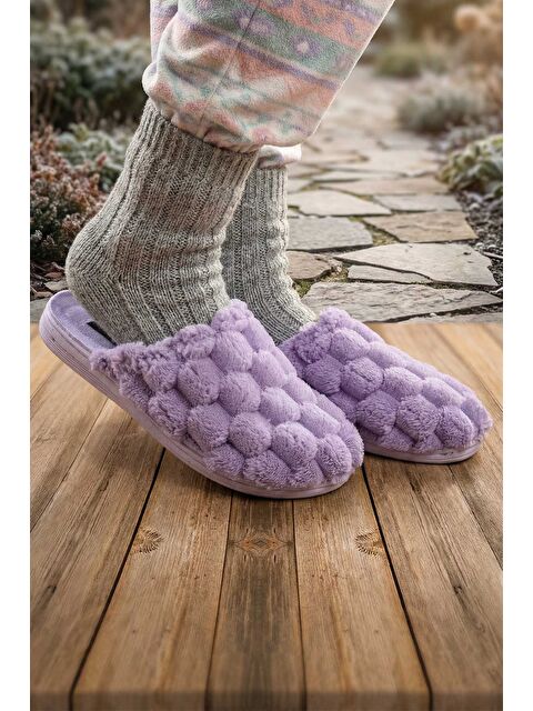 Gezer Kadın Kışlık Rahat Taban Ev Bahçe Terlik - S000435006-17878