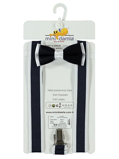 Minidamla Clasic Pantolon Askısı - Mavi Standart - S000202603-17234
