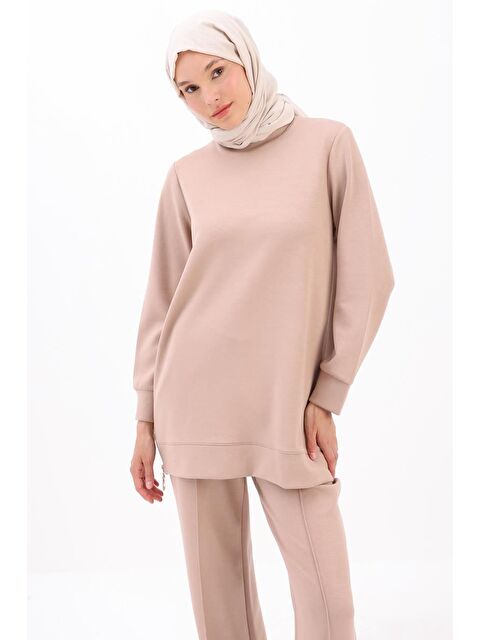 ALLDAY Vizon Garnili Piliseli Fermuarlı Tunik - S000280381-26429