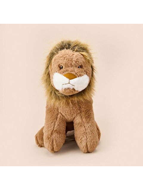 Evidea Soft Aslan Figürlü Yastık - Kahverengi - 23x35 cm - S000397118-19413