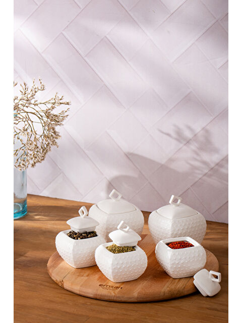 Emsan Flower 5'li Baharat Takımı - S000417217-20063