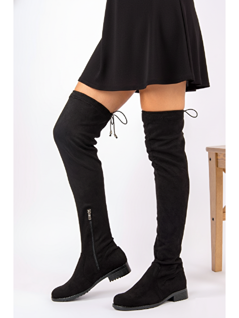 Fox Shoes A726545402 Siyah Kadın Çizme - S000327025-19351