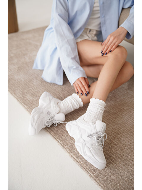 Daxtors D0143 Günlük Ortopedik Kadın Sneaker Spor Ayakkabı - S000363501-20063