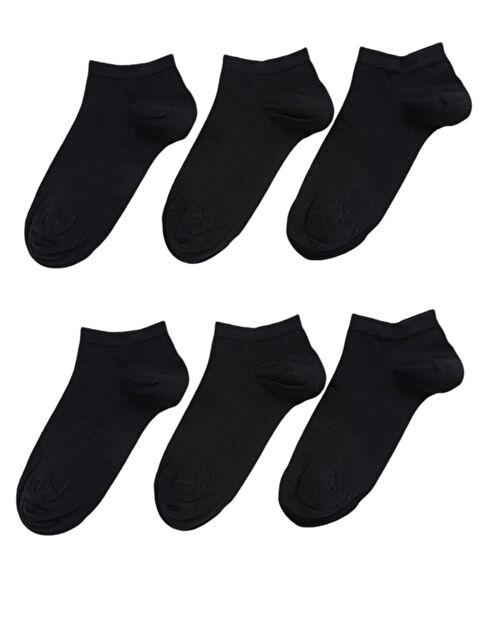 Dündar Lacivert Bambu 6'lı Erkek Patik Çorap - S000304683-29672