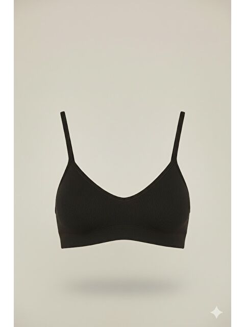 C&City C14020 Pedli Askılı Sütyen Siyah - S000222032-19351