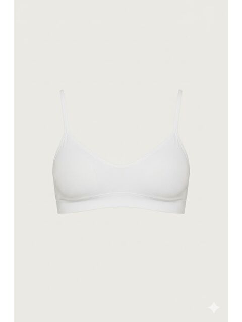 C&City C14020 Pedli Askılı Sütyen Beyaz - S000222032-20063