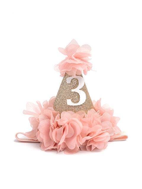 Le Mabelle Sarı 3 Yaş Huni Doğum Günü Tacı - S000383927-20072