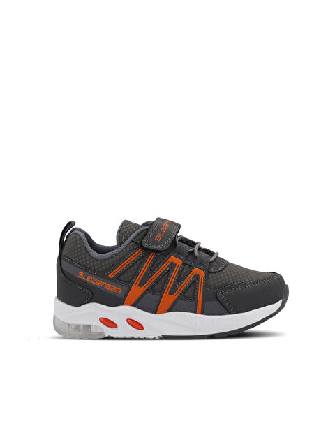 SLAZENGER ELIPS Unisex Çocuk Koyu Gri Sneaker