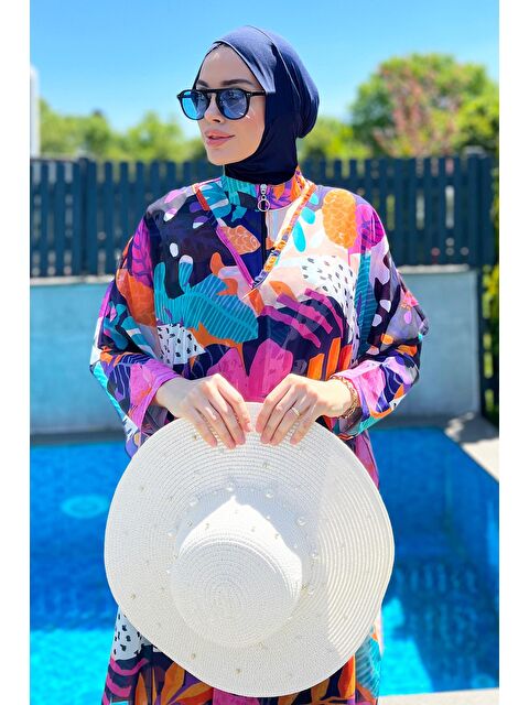 Remsa Mayo İncili Hasır Şapka Beyaz RŞ-71 - S000121914-20063