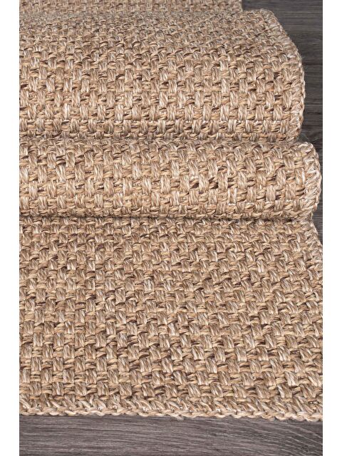 Konfor Halı Rusticana 3101 Naturel Jüt Halı Modern Örme Kilim-80x150 - S000163720-19928