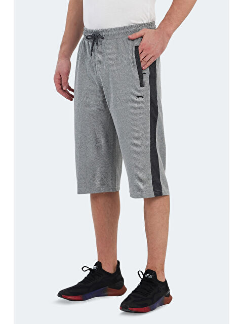 SLAZENGER NARAYAN IN Erkek Cepli Kapri Gri Şort