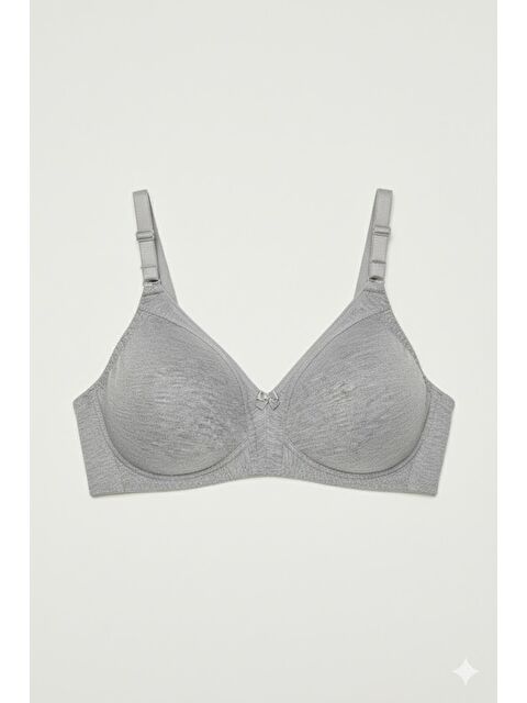 C&City Desteksiz Minmizer Sütyen C11750 Gri - S000222003-20600