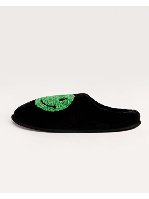 Chirpy YUBİ - Gülen Yüz Emojili Kadın Ev Terliği - S000268975-19351