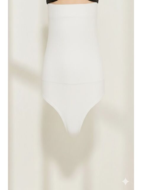 C&City C12009 Seamless Double Slip Korse Beyaz - S000222375-20063