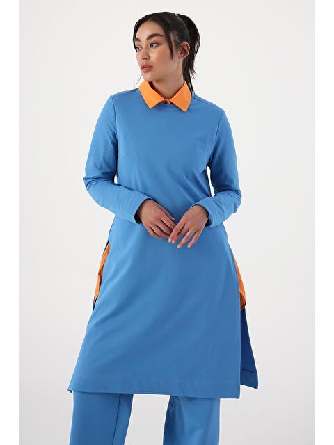 ALLDAY Saks-Yanları Yırtmaçlı Pantolonlu Takım - S000022266-23710