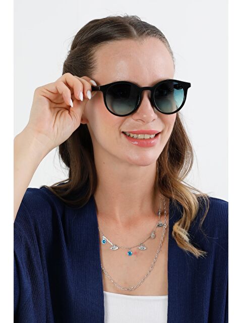 Fullamoda Yuvarlak Çerçeveli Güneş Gözlüğü - S000419277-18194