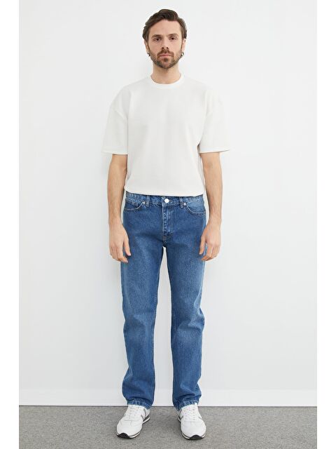 Fullamoda Fermuarlı Baggy Jean