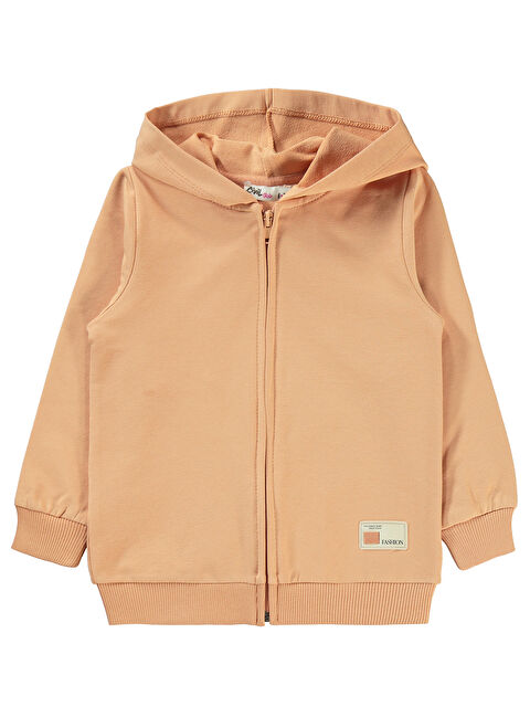 Civil Kız Çocuk Kapüşonlu Fermuarlı Sweatshirt 6 9 Yaş İtalyan Kili - S000284759-18657