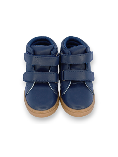 First Step Dinozor Lacivert Cırt Cırtlı Erkek Çocuk Günlük Sneaker Spor Ayakkabı-S-1004 - S000066567-21164