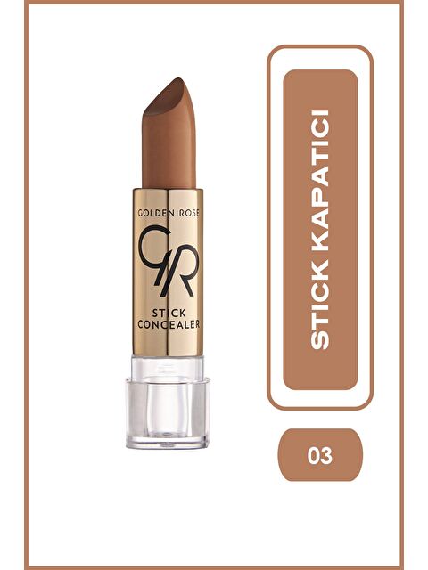 GOLDEN ROSE Stick Concealer No: 03 Creamy Beige - Stik Kapatıcı