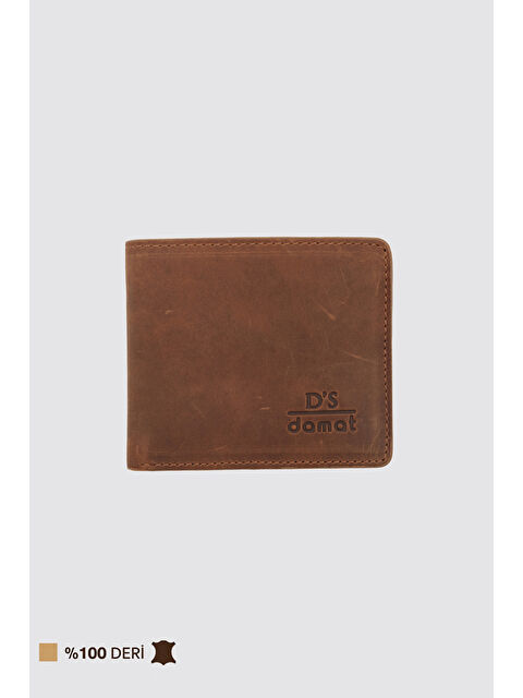 D'S damat Taba Kutulu Hakiki Crazy Deri Cüzdan - S000401180-14955