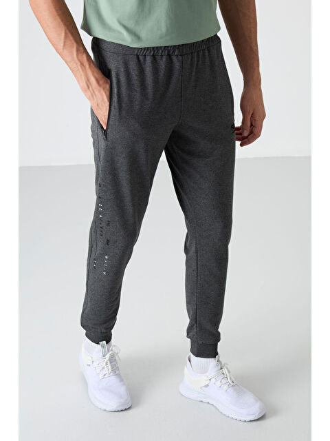 Air Jones Rory Antrasit Melanj Jogger Erkek Eşofman Alt - 84909 - S000028997-29666