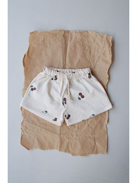 Oh La La Koala For Little Ones Kiraz Baskılı Bağcıklı Şort - S000425035-19966