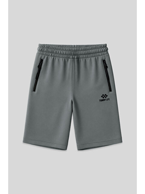 Tommylife Çağla Gizli Fermuar Arka Cepli Bağcıklı Standart Kalıp Erkek Şort - 81136 - S000030808-20662