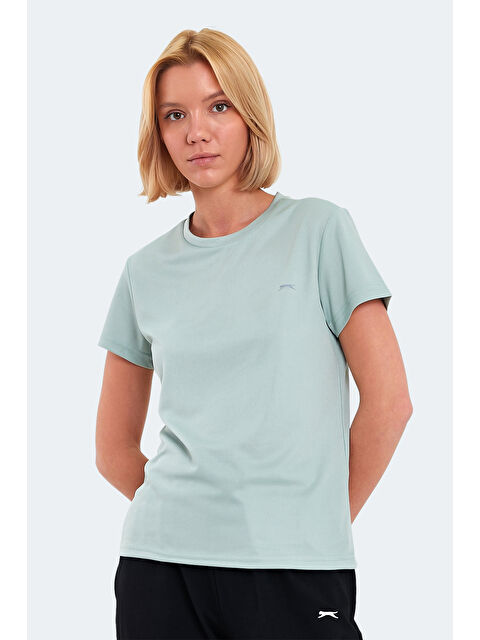 SLAZENGER RACING Kadın Nane Tişört - S000159772-17259