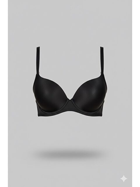 C&City Destekli Lazer Soft Kap Sütyen C16045 Siyah - S000221893-19351