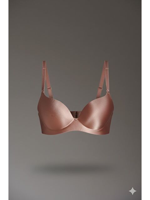 C&City Destekli Lazer Soft Kap Sütyen C16045 Vizon - S000221893-26429