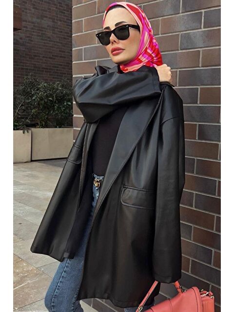 Ceylan Otantik Siyah Deri Ceket - S000197156-19351