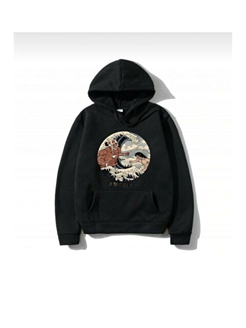 Trendseninle Unisex Anime Attak Sweatshirt - S000106713-19413