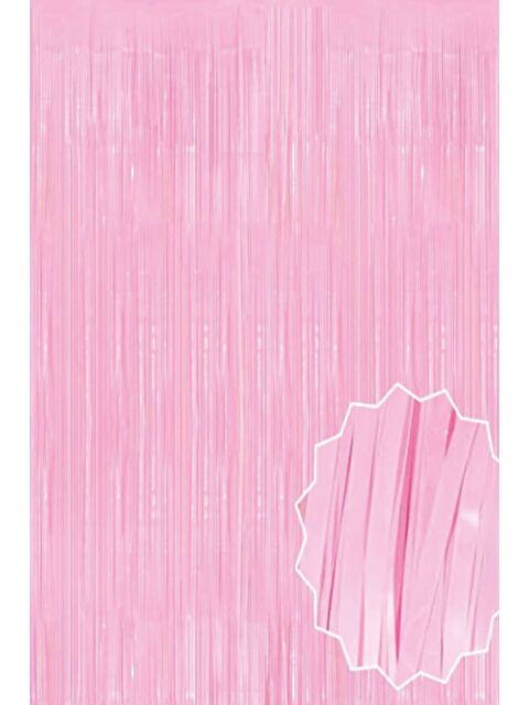 Le Mabelle Pembe Saçak Perde Parti Süsü - S000407671-20024