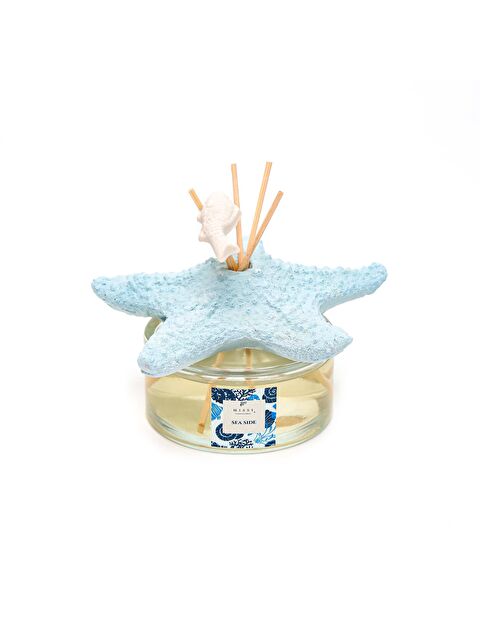 Missi Marin 150 ml Mavi Deniz Yıldızı Taşlı Bambu Çubuklu Ice Flowers Oda Kokusu - S000176354-17234